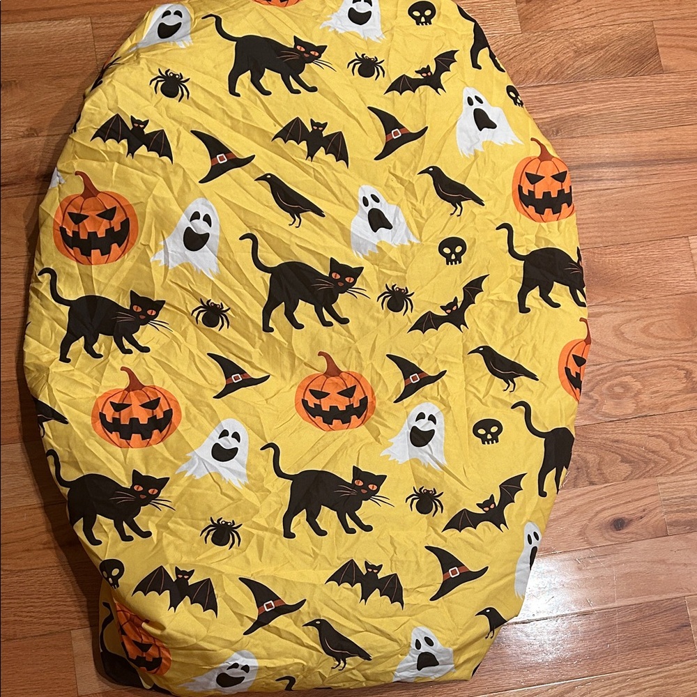 Halloween Themed Kids Crib Mattress Cover